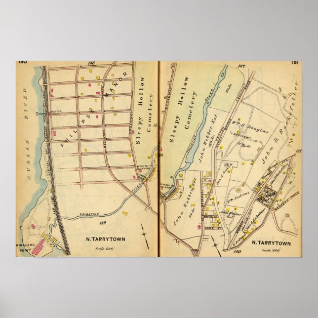 Sömnig ihålig, New York Poster (Framsidan)