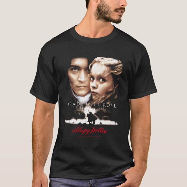 Sömnig ihåliga huvuden rullar t shirt (Framsida)