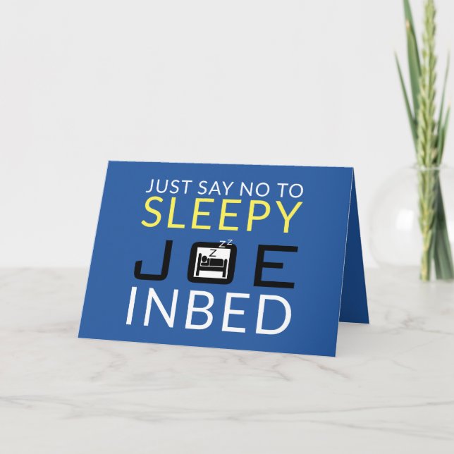 Sömnig Joe Kort (Framsida)