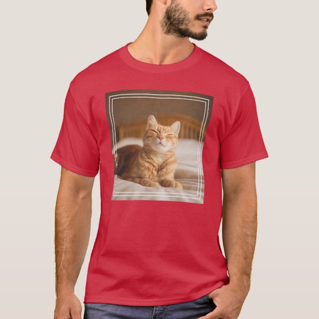 Sömnig katt för Getty bilder | Tee Shirt (Framsida)