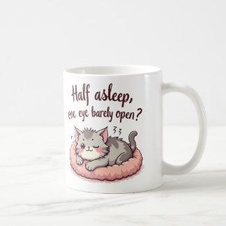 Sömnig Katt Kaffemugg