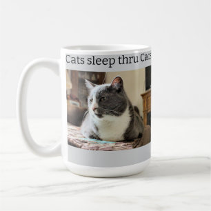 Sömnig Katt Kaffemugg