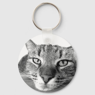 Sömnig Katt Nyckelring