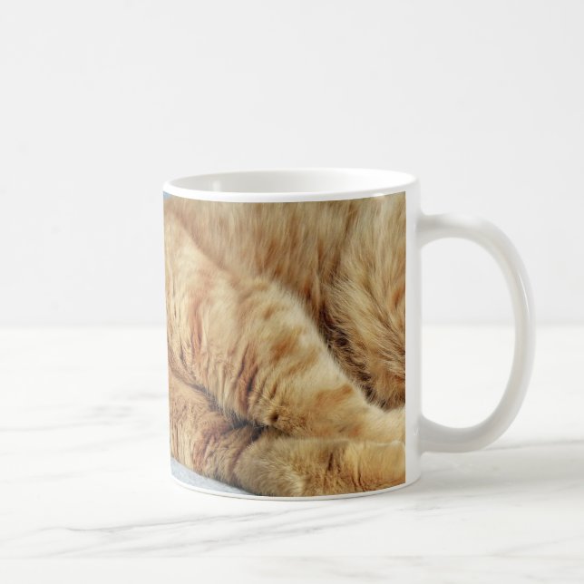 Sömnig Kattunge Kaffemugg (Höger)