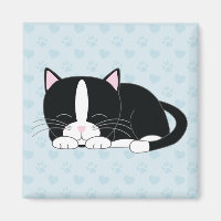 Sömnig Kattunge {Tuxedo}
