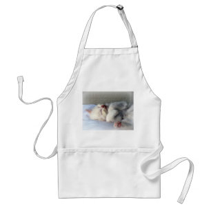 Sömnig Kitten Förkläde