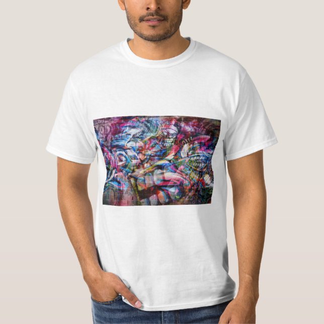 Sömnig konsthandlare t shirt (Framsida)