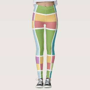 Sömnig kvadrater leggings