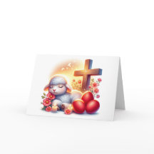 Sömnig Lamb Ortodox Påsk