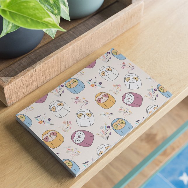 Sömnig lutning anteckningsblock (Skapare uppladdad)