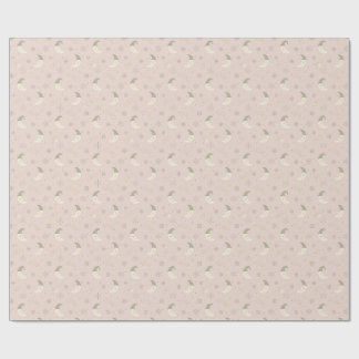 Sömnig månblush julpresentpapper presentpapper