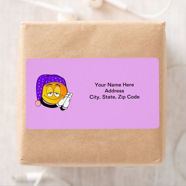 Sömnig Måne-etiketter Fraktsedel (Insitu)