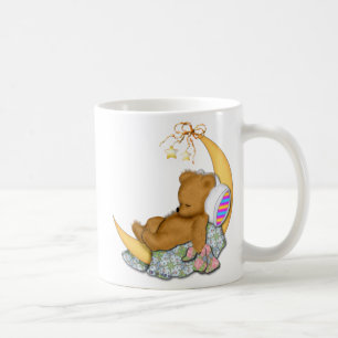 Sömnig månebjörn kaffemugg
