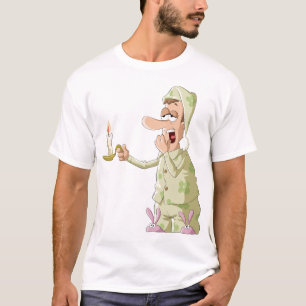 Sömnig manskjorta tee