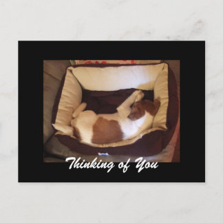 Sömnig marionett - tänka på dig vykort