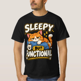 Sömnig men ändå funktionsduglig t shirt