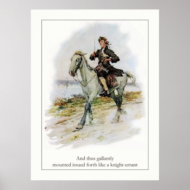 Sömnig ofyllt: A Knight-Errant Poster (Framsidan)