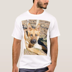 SÖMNIG ÖGON GERMAN SHEPARD , T SHIRT