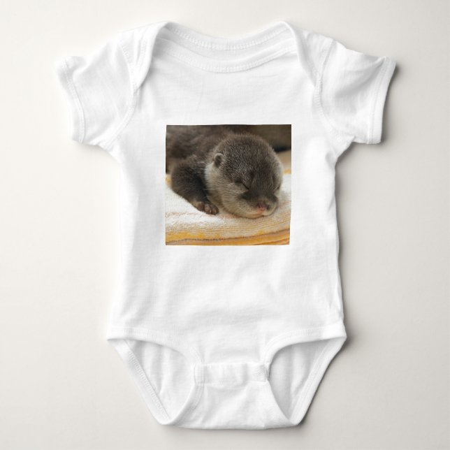 Sömnig Otter Tee Shirt (Framsida)