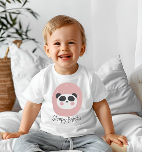 Sömnig panda t shirt