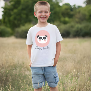 Sömnig panda t shirt