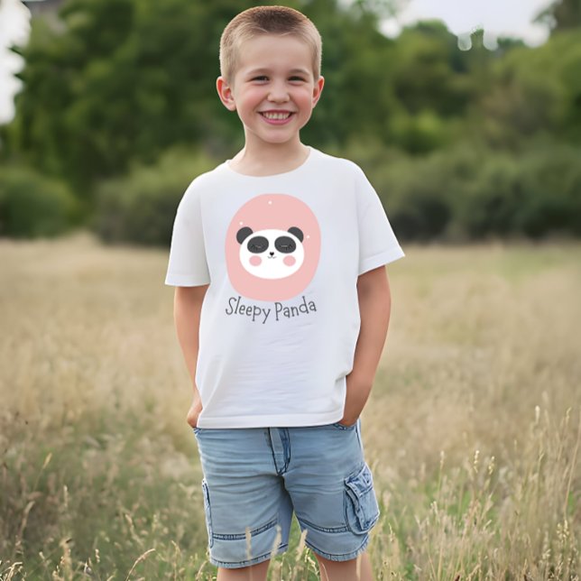 Sömnig panda t shirt (Skapare uppladdad)