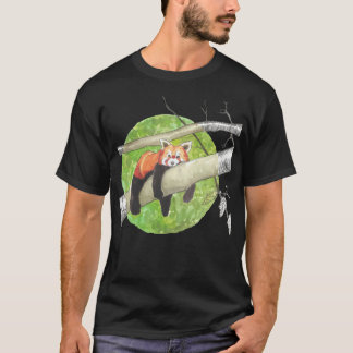 Sömnig Red Panda T Shirt