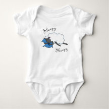 Sömnig Sheepy Baby Bodykostym