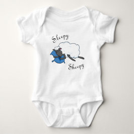 Sömnig Sheepy Baby Bodykostym Tee Shirt
