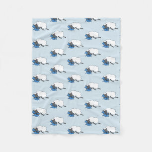 Sömnig Sheepy ullfilt Fleecefilt