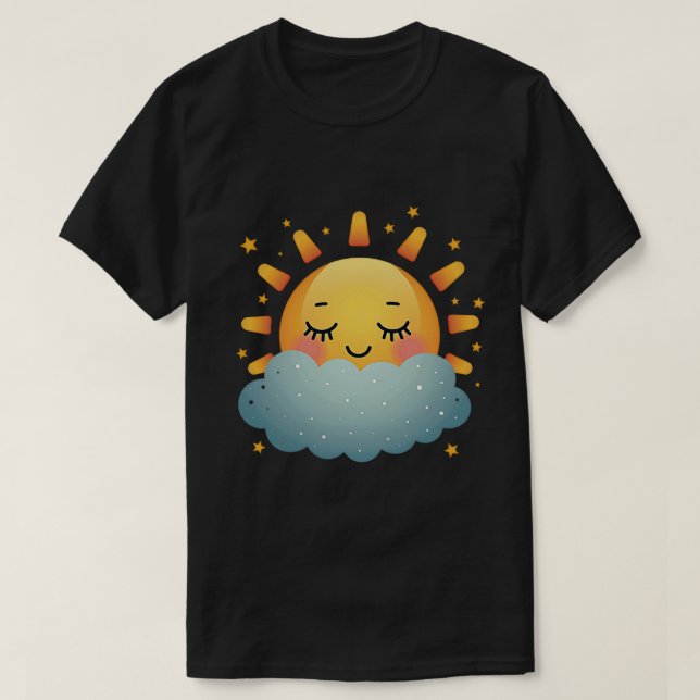 Sömnig Sol T Shirt (Design framsida)
