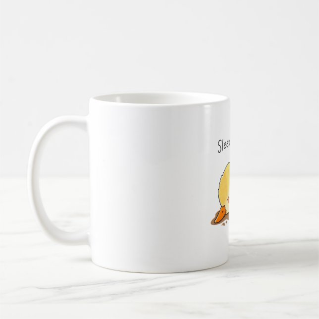 Sömnig som Anka Kaffemugg (Vänster)