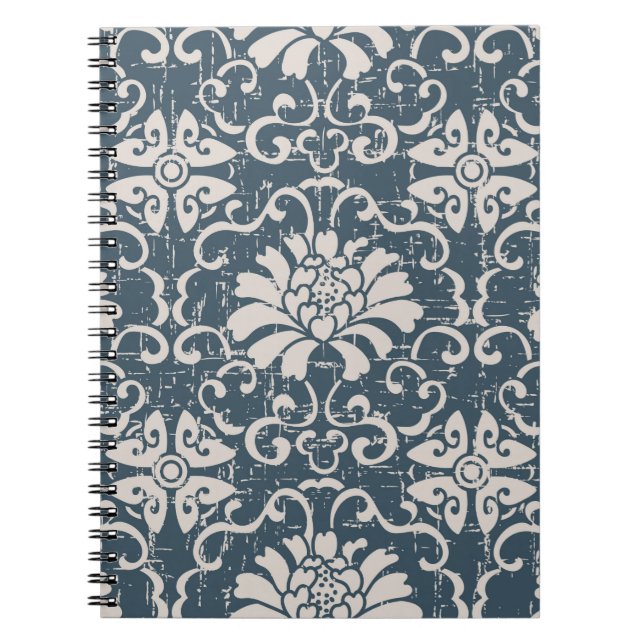 Sömnig, sömlös, botanisk spira anteckningsbok (Framsidan)