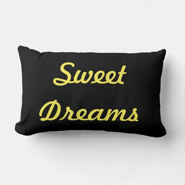 Sömnig tidsfyllning lumbarkudde (Framsida)