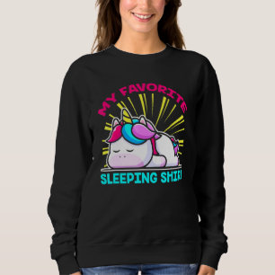 Sömnig Tired Lazy Fairy Sleeping Magic Animal Un T Shirt