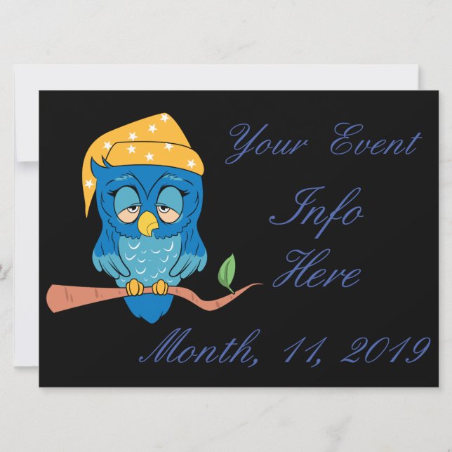 Sömnig Uggla Thunder_Cove Classic (Framsida)