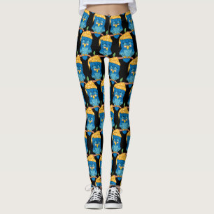 Sömnig uggla Thunder_Cove Leggings