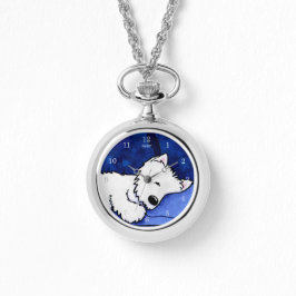 Sömnig Westie Watch Armbandsur