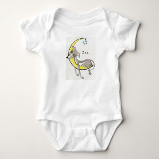 Sömnig whippet tee shirt