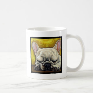 Sömniga Frenchie Kaffemugg