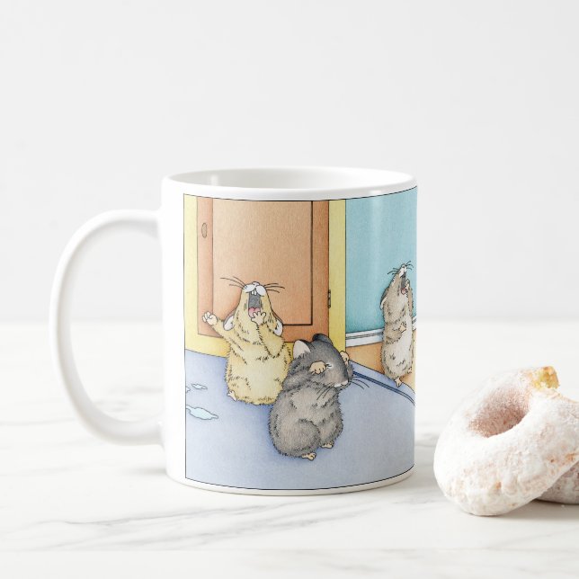 Sömniga Hamstrar Kaffemugg (Med munk)