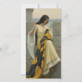 Sömning av Flagga (medeltida kvinnor) Kort