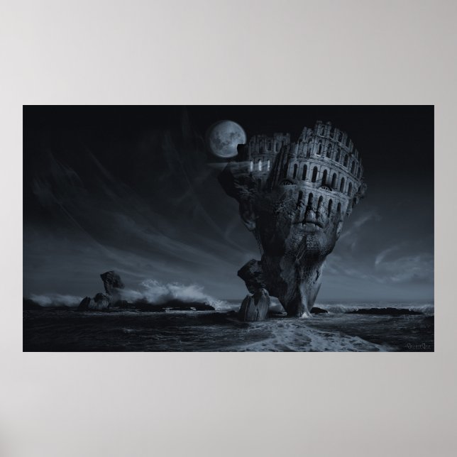 Sömnlöshet eller nattlig akening poster (Framsidan)