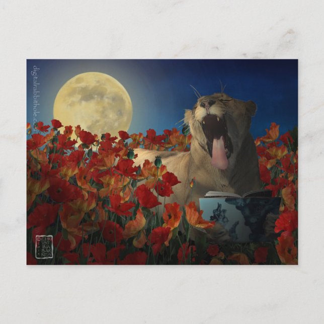 sömnlöshet vykort (Framsida)