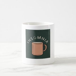 Sömnlöshetsmugg för koffeinmissbrukare kaffemugg