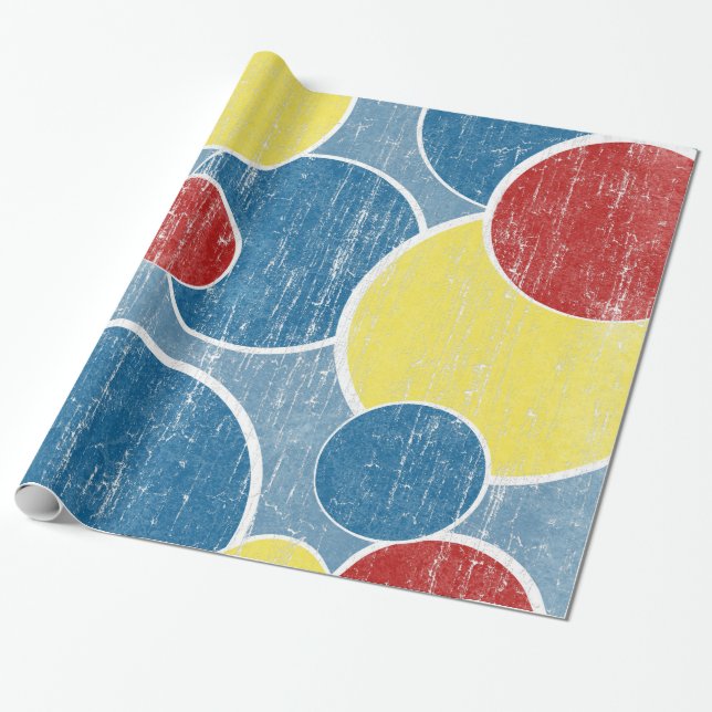 Sömnpunktsfigursättning Presentpapper (Utrullad)