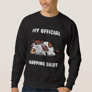 Sömnpyjamas Napping nattstjärtad ko Lång Ärmad Tröja