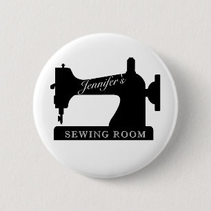 Sömnsädesutrymme Quilter Button Pin Knapp