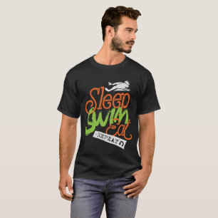 Sömnsimman äter repetition t shirt