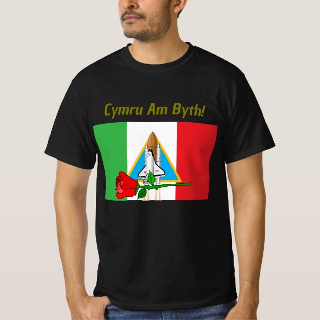 Sömnskjorta av den svetsade flagga t shirt (Framsida)